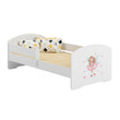 Cama infantil LUK II con barrera de protección - 140 x 70/160 x 80 cm