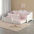 Cama infantil EMMA-MAX con cama extraíble 145 × 80 cm y colchón