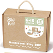 Caja Sensorial Montessori de 6 a 12 meses