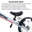 Yedoo YooToo Bicicleta de equilibrio