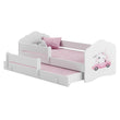 Cama infantil FALA-MAX con cama adicional 145 x 80 cm y colchón