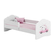 Cama infantil FALA II con barrera de protección - 140 x 70/160 x 80 cm