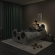 Cama infantil PANDA con cajón de almacenamiento - 140 x 70/160 x 80 cm