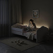 Cama infantil FALA II con barrera de protección - 140 x 70/160 x 80 cm