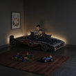 Cama infantil FORMULA con diseño gráfico y colchón - 160 x 80 cm