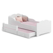 Cama infantil ANNA-MAX con cama adicional 145 x 80 cm – con dibujo y colchón