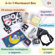 Caja Educativa Juguete Montessori de 0 a 6 meses BusyKids