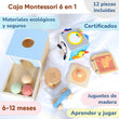 Caja Sensorial Montessori de 6 a 12 meses
