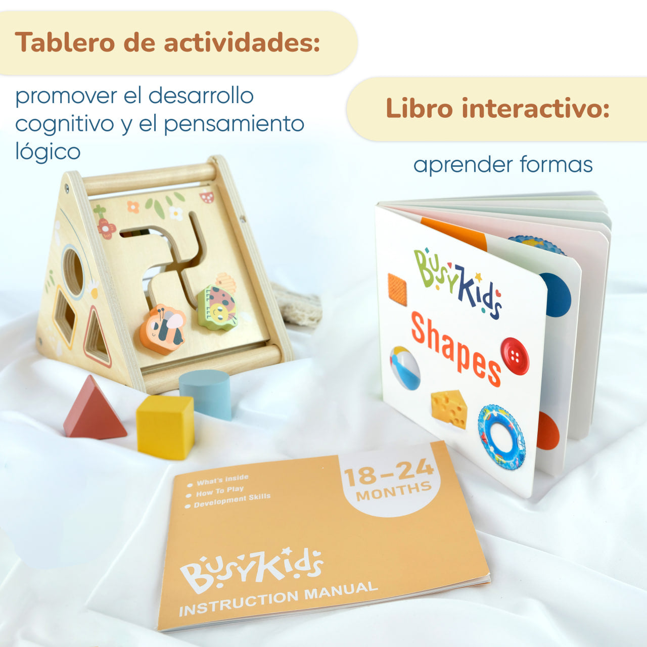 Método Montessori Actividades Para Bebes De 13 A 18 Meses Caja