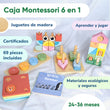 Caja Sensorial Montessori de 24 a 36 meses