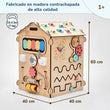 Conjunto - casita natura y cubo interactivo