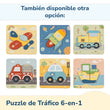 BusyKids Juego de Puzzles "Animales"