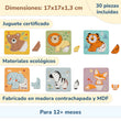 BusyKids Juego de Puzzles "Animales"