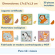 BusyKids Juego de Puzzles "Animales" [fill:puzzles]