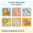 BusyKids Juego de Puzzles "Transporte"