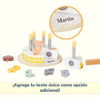 Juego de Pastel de cumpleaños de madera BusyKids