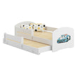 Cama infantil LUK-MAX con cama adicional 145 x 80 cm y colchón