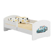 Cama infantil LUK II con barrera de protección - 140 x 70/160 x 80 cm