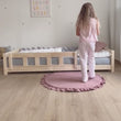 Cama individual BusyKids STANDART-MAX con barandilla de protección frontal
