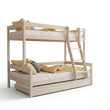 Litera BusyKids LUMI con escalera frontal 90 x 200 / 120 x 200 cm