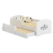 Cama infantil LUK-MAX con cama adicional 145 x 80 cm y colchón