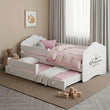 Cama infantil FALA-MAX con cama adicional 145 x 80 cm y colchón
