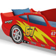 Cama infantil CARS con diseño gráfico – 140 × 70 cm