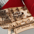 BusyKids Giro del Mar – puzzle 3D de madera con iluminación