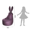 Puf infantil Mommy Rabbit – tejido canvas POP resistente