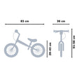 Yedoo YooToo Bicicleta de equilibrio