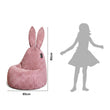 Puf infantil Baby Rabbit – tejido de pana FEEL suave y resistente