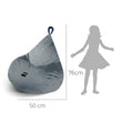Puf infantil Tiny Drop – tejido FRESH transpirable y resistente