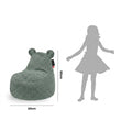 Puf infantil Teddy – tejido FLUFFY suave y esponjoso