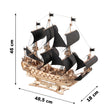 BusyKids Giro del Mar – puzzle 3D de madera con iluminación