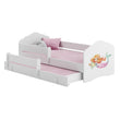 Cama infantil FALA-MAX con cama adicional 145 x 80 cm y colchón