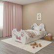 Cama infantil KITTY con cajón de almacenamiento - 140 x 70/160 x 80 cm