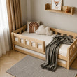Cama transformable extraíble BusyKids — cama nido con ruedas