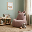 Puf infantil Teddy – tejido de pana FEEL suave y resistente