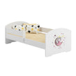 Cama infantil LUK II con barrera de protección - 140 x 70/160 x 80 cm