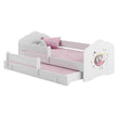 Cama infantil FALA-MAX con cama adicional 145 x 80 cm y colchón
