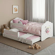 Cama infantil FALA-MAX con cama adicional 145 x 80 cm y colchón