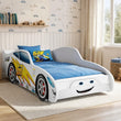 Cama infantil CARS con diseño gráfico – 140 × 70 cm