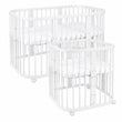 BusyKids MIRACLE 7 en 1 cuna evolutiva con colchón