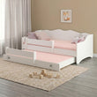 Cama infantil EMMA-MAX con cama extraíble 145 × 80 cm y colchón