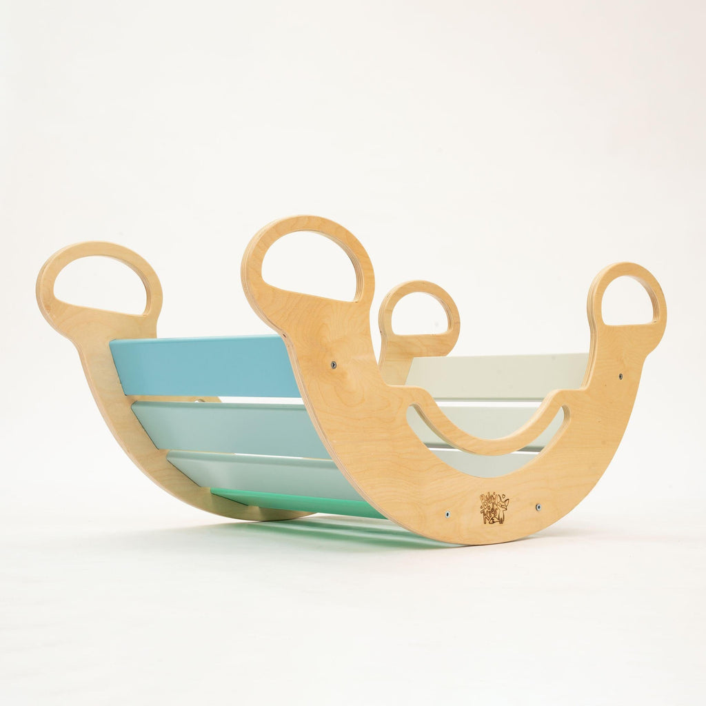 Bascule d’équilibre/Rocker - menthe - Busy-kids.fr