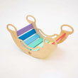 Bascule d’équilibre/Rocker - couleurs arc-en-ciel - Busy-kids.fr